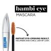 imageLOreal Paris Makeup Bambi Eye Mascara Lasting Volume Length ampamp Lift DoeEye Definition No Clumping or Smudging Waterproof Blackest Black 021 Fl Oz