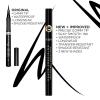 imageLOreal Paris Haute Precision Waterproof Liquid Eyeliner SmudgeProof Eye Liner with MicroTip for up to 28HR Eye Makeup Wear 010 Black Silk020 BROWN LEATHER