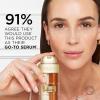 imageLOreal Paris Age Perfect Serum Le Duo Brightening Firming and AntiAging Serum for Face with Collagen Peptide Vitamin C and B3 1 fl oz  Sample