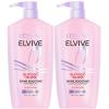 imageLOreal Paris Elvive Glycolic  Gloss Shine Boosting Shampoo and Conditioner Set Cleanses and Smooths Dull Porous Hair Into HighShine Glossy Hair 1 Kit