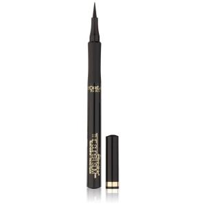 imageLOreal Paris Makeup Infallible Super Slim LongLasting Liquid Eyeliner UltraFine Felt Tip Quick Drying Formula Glides on Smoothly Brown 003 fl oz 1 CountBlack