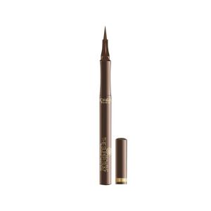 imageLOreal Paris Makeup Infallible Super Slim LongLasting Liquid Eyeliner UltraFine Felt Tip Quick Drying Formula Glides on Smoothly Brown 003 fl oz 1 CountBrown