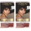 imageLOreal Paris Excellence Universal Nudes Permanent Hair Color Ammonia Free Hair Dye for Gray Hair Coverage 7N Natural Dark Blonde 1 Kit Pack of 21N Natural Black