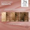 imageLOreal Paris Excellence Universal Nudes Permanent Hair Color Ammonia Free Hair Dye for Gray Hair Coverage 7N Natural Dark Blonde 1 Kit Pack of 27N Natural Dark Blonde