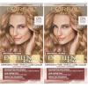 imageLOreal Paris Excellence Universal Nudes Permanent Hair Color Ammonia Free Hair Dye for Gray Hair Coverage 7N Natural Dark Blonde 1 Kit Pack of 28N Natural Blonde