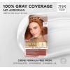 imageLOreal Paris Excellence Universal Nudes Permanent Hair Color Ammonia Free Hair Dye for Gray Hair Coverage 7N Natural Dark Blonde 1 Kit Pack of 2Core Natural Copper