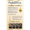imageLOreal Paris Superior Preference Luminous FadeDefying Permanent Hair Color Hair Dye For Up to 9 Weeks of Radiance 6AM Light Amber Brown 1 Kit Pack of 203 Soft Black