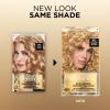 imageLOreal Paris Superior Preference Luminous FadeDefying Permanent Hair Color Hair Dye For Up to 9 Weeks of Radiance 6AM Light Amber Brown 1 Kit Pack of 28G Golden Blonde