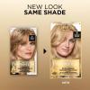 imageLOreal Paris Superior Preference Luminous FadeDefying Permanent Hair Color Hair Dye For Up to 9 Weeks of Radiance 6AM Light Amber Brown 1 Kit Pack of 208 Medium Blonde