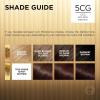 imageLOreal Paris Superior Preference Luminous FadeDefying Permanent Hair Color Hair Dye For Up to 9 Weeks of Radiance 6AM Light Amber Brown 1 Kit Pack of 25CG Iced Golden Brown