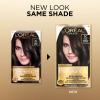 imageLOreal Paris Superior Preference Luminous FadeDefying Permanent Hair Color Hair Dye For Up to 9 Weeks of Radiance 6AM Light Amber Brown 1 Kit Pack of 23C Cool Darkest Brown