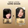 imageLOreal Paris Superior Preference Luminous FadeDefying Permanent Hair Color Hair Dye For Up to 9 Weeks of Radiance 6AM Light Amber Brown 1 Kit Pack of 203 Soft Black
