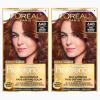 imageLOreal Paris Superior Preference Luminous FadeDefying Permanent Hair Color Hair Dye For Up to 9 Weeks of Radiance 6AM Light Amber Brown 1 Kit Pack of 26AB Chic Auburn Brown