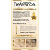 imageLOreal Paris Superior Preference Luminous FadeDefying Permanent Hair Color Hair Dye For Up to 9 Weeks of Radiance 6AM Light Amber Brown 1 Kit Pack of 285A Champagne Blonde