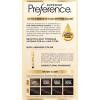 imageLOreal Paris Superior Preference Luminous FadeDefying Permanent Hair Color Hair Dye For Up to 9 Weeks of Radiance 6AM Light Amber Brown 1 Kit Pack of 23C Cool Darkest Brown
