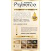 imageLOreal Paris Superior Preference Luminous FadeDefying Permanent Hair Color Hair Dye For Up to 9 Weeks of Radiance 6AM Light Amber Brown 1 Kit Pack of 265G Lightest Golden Brown