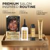 imageLOreal Paris Superior Preference Luminous FadeDefying Permanent Hair Color Hair Dye For Up to 9 Weeks of Radiance 6AM Light Amber Brown 1 Kit Pack of 204 Dark Brown