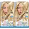 imageLOreal Paris Feria MultiFaceted Shimmering Permanent Hair Color High Intensity Hair Dye for 3X Highlights 515 Chocolate Glaze 1 Kit1121 Bad to the Blonde Ultra Pearl Blonde