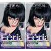 imageLOreal Paris Feria MultiFaceted Shimmering Permanent Hair Color High Intensity Hair Dye for 3X Highlights 515 Chocolate Glaze 1 Kit21 Starry Night Bright Black