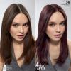 imageLOreal Paris Feria MultiFaceted Shimmering Permanent Hair Color High Intensity Hair Dye for 3X Highlights 515 Chocolate Glaze 1 Kit36 Deep Burgundy Brown