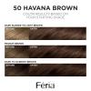 imageLOreal Paris Feria MultiFaceted Shimmering Permanent Hair Color High Intensity Hair Dye for 3X Highlights 515 Chocolate Glaze 1 Kit50 Havana Brown Medium Brown