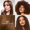 imageLOreal Paris Feria MultiFaceted Shimmering Permanent Hair Color High Intensity Hair Dye for 3X Highlights 515 Chocolate Glaze 1 Kit53 Caramel Glow