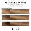 imageLOreal Paris Feria MultiFaceted Shimmering Permanent Hair Color High Intensity Hair Dye for 3X Highlights 515 Chocolate Glaze 1 Kit73 Golden Sunset Dark Golden Blonde