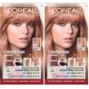 imageLOreal Paris Feria MultiFaceted Shimmering Permanent Hair Color High Intensity Hair Dye for 3X Highlights 515 Chocolate Glaze 1 Kit82 Strawberry Blonde