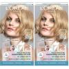 imageLOreal Paris Feria MultiFaceted Shimmering Permanent Hair Color High Intensity Hair Dye for 3X Highlights 515 Chocolate Glaze 1 Kit91 Champagne Cocktail Light Beige Blonde