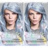 imageLOreal Paris Feria MultiFaceted Shimmering Permanent Hair Color High Intensity Hair Dye for 3X Highlights 515 Chocolate Glaze 1 KitP1 Saphire Smoke Smokey Blue