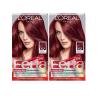 imageLOreal Paris Feria MultiFaceted Shimmering Permanent Hair Color High Intensity Hair Dye for 3X Highlights 515 Chocolate Glaze 1 KitR57 Cherry Crush Intense Medium Auburn