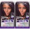 imageLOreal Paris Feria MultiFaceted Shimmering Permanent Hair Color High Intensity Hair Dye for 3X Highlights 515 Chocolate Glaze 1 KitV28 Midnight Violet Deepest Violet