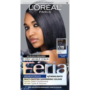 imageLOreal Paris Feria MultiFaceted Shimmering Permanent Hair Color High Intensity Hair Dye for 3X Highlights 515 Chocolate Glaze 1 KitTwilight Haze