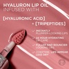 image:imageLOreal Paris Plump Ambition Hyaluron Lip Oil Shimmer 24 HR Lip Gloss with Hyaluronic Acid Volumizing Formula with GlassLike Shine Rosewood Lights 016 fl oz650 Nude Macaron