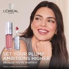 image:imageLOreal Paris Plump Ambition Hyaluron Lip Oil Shimmer 24 HR Lip Gloss with Hyaluronic Acid Volumizing Formula with GlassLike Shine Rosewood Lights 016 fl oz641 Latte Glace