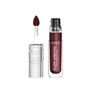 image:imageLOreal Paris Plump Ambition Hyaluron Lip Oil Shimmer 24 HR Lip Gloss with Hyaluronic Acid Volumizing Formula with GlassLike Shine Rosewood Lights 016 fl ozRuby Lights Shimmer