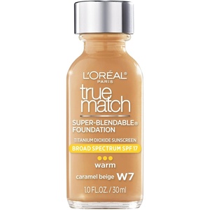 image:imageLOral Paris Makeup True Match SuperBlendable Liquid Foundation Caramel Beige W7 1 Fl Oz1 CountW7 CARMEL BEIGE