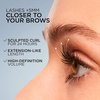 image:imageLOreal Paris Extensionist Mascara Lengthening Volumizing and Curling Formula For a Lash Extension Eye Makeup Look Washable True BrownBLACK